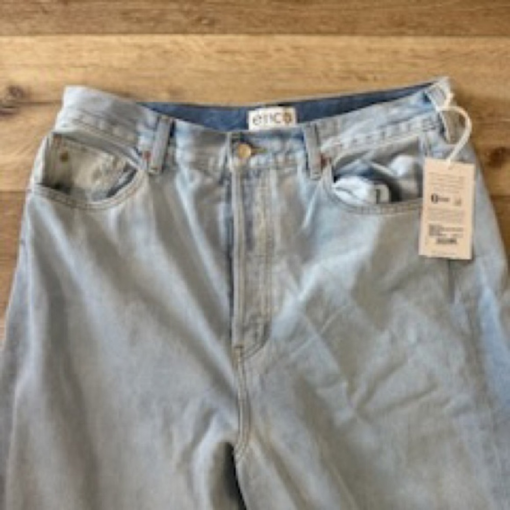 Etica Ethically Made Marley Ultra High Rise Baggy Jeans in Seaford Sz 32 NWT - Picture 4 of 11